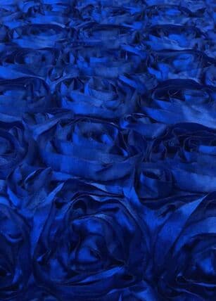Roses Royal Blue null table runner rental