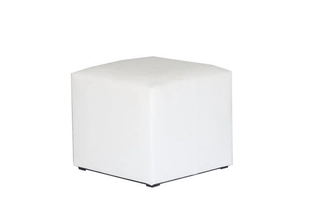 Lounge Cube Ottoman White chair rental