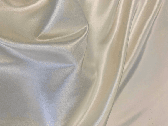 Lamour Satin Ivory tablecloth linen rental