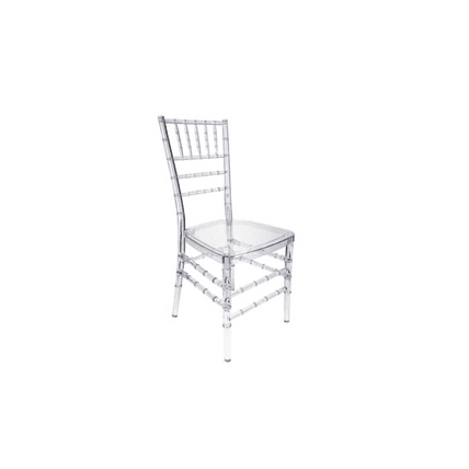Chiavari Acrylic Clear chair rental