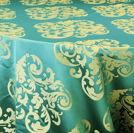 Palace Green null tablecloth linen rental