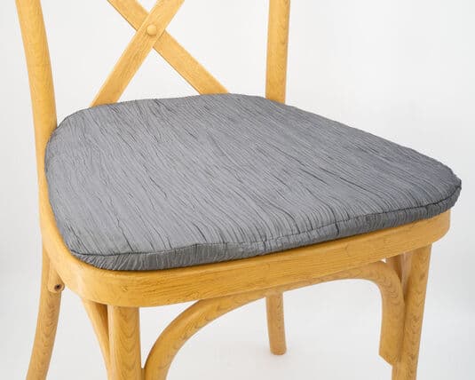 Fortuny Steel cushion cover rental