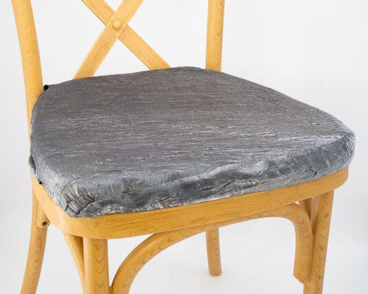 Galaxy Steel cushion cover rental