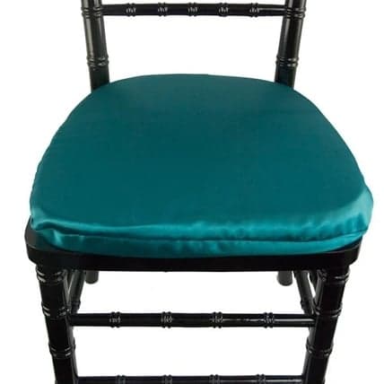 Crepe Back Satin Peacock cushion cover rental