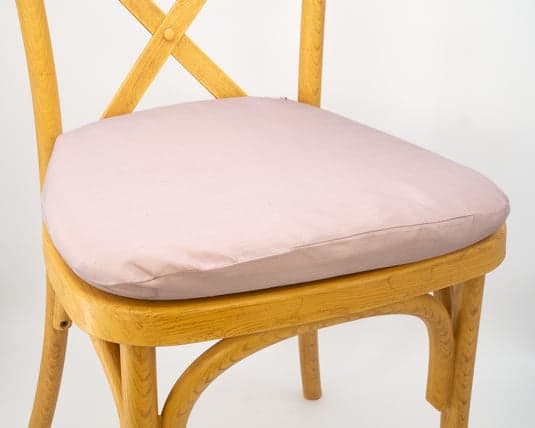 Dupioni Blush cushion cover rental