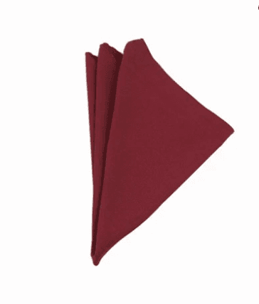 Polyester Cranberry napkin rental