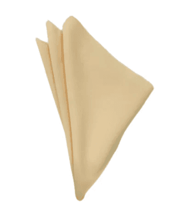 Polyester Light Yellow napkin rental