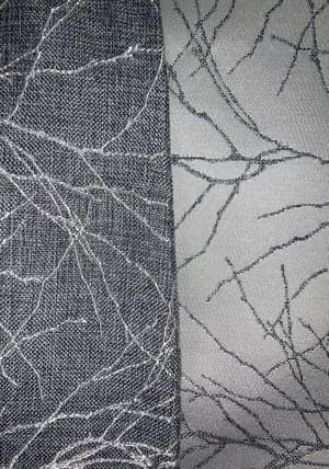 Enchantment Grey / White (Reversible) null tablecloth linen rental
