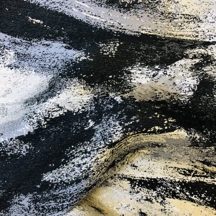 Expressionism Black null tablecloth linen rental