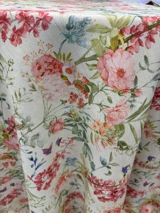 Tuscany Lilac Garden null tablecloth linen rental