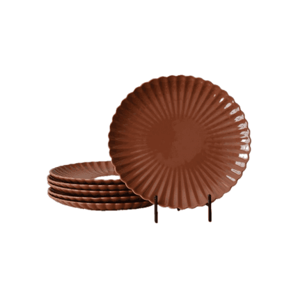 La Ola de Terracotta Charger charger plate rental
